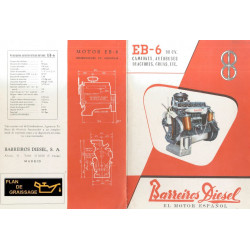 Barreiros Eb 6 90cv Moteur