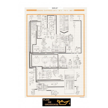 Berliet 20 30 770 880 K Schema Electrique