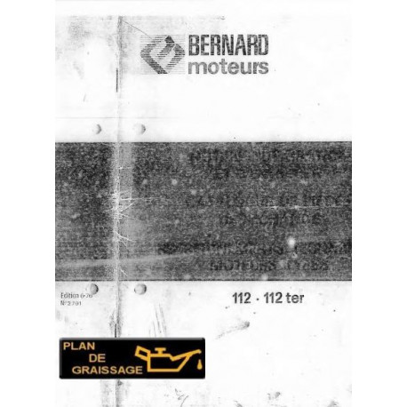 Bernard 112 Ter Moteur