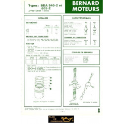 Bernard Bda 540 2 605 2 Moteur