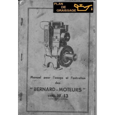 Bernard W13 Moteur