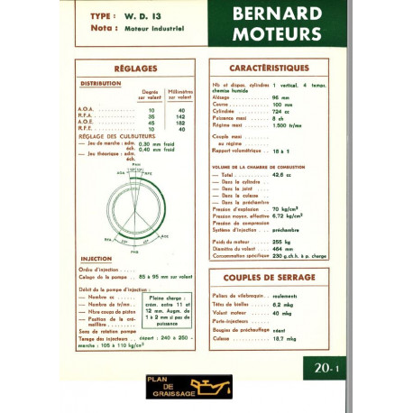 Bernard Wd13 Moteur