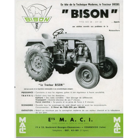 Bison Md28 Mv28 Diesel