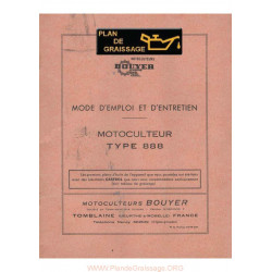 Bouyer 888 Motoculteurs