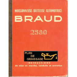 Braud 2580 Notice Entretien Moissonneuses