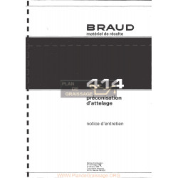 Braud 414 Grape Harvester