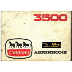 Carraro 3500 Notice