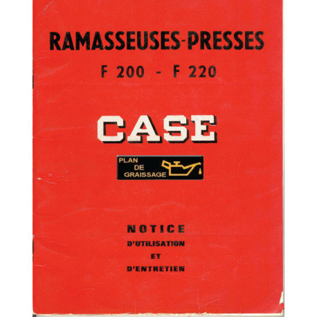 Case F200 F220 Notice Presse