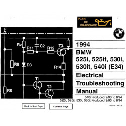 Bmw 525 530 540 I It E34 Elecrical Troubleshooting 1994
