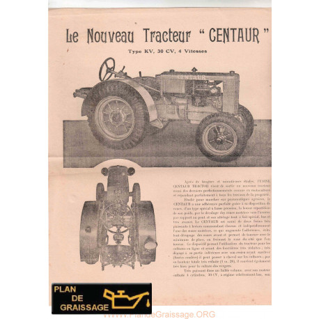 Centaur Kv 30cv Tracteur
