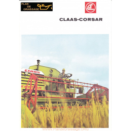 Claas Corsar Moiss Bat Moissonneuses