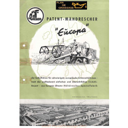 Claas Europa Brochue Moissonneuses