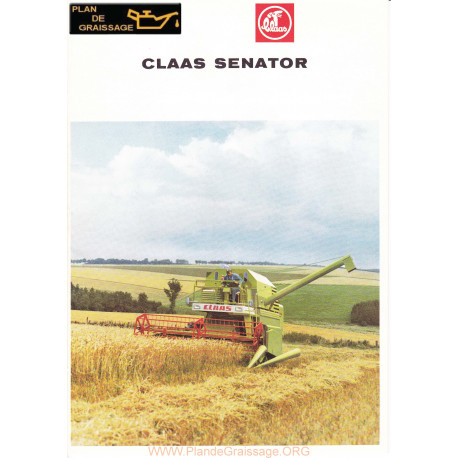 Claas Senator Moiss Bat Moissonneuses