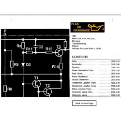 Bmw 525 535 I M5 E34 Elecrical Troubleshooting 1991