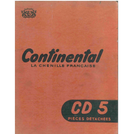 Continental Cd 5 Chenillards