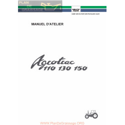 Deutz Agrotrac 110 130 150 Manuel Atelier