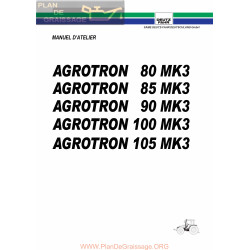 Deutz Agrotron 80 85 90 100 105 Mk3 Manuel Atelier