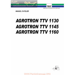 Deutz Agrotron Ttv 1130 1145 1160 Manuel Atelier