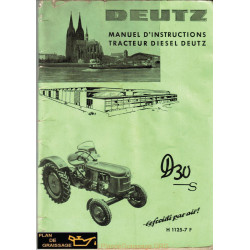 Deutz D30 Guide Instructions