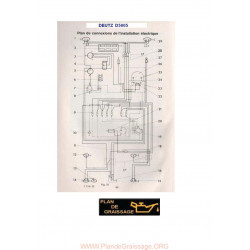 Deutz D5005 Schema Electrique