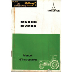 Deutz D6806 D7206 Notice Instructions