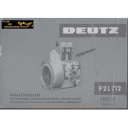 Deutz F2 L 712 Industriel Moteur