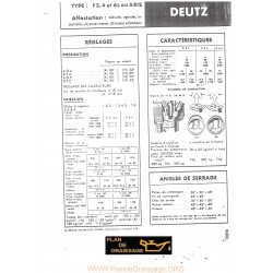 Deutz F3 4 Et 6l Ou A 812 Moteur