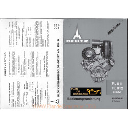 Deutz Fl 911 Fl 912 Moteur