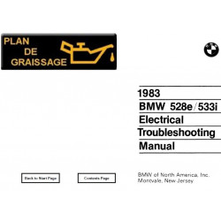 Bmw 528e 533i E28 Electrical Troubmeshooting 1983