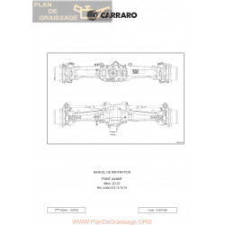 Deutz Pont Avant Agrotron 120 130 Carraro 2022 Manuel Atelier