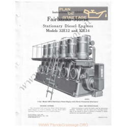 Farbanks Morse 32e12 32e14 Istruzioni