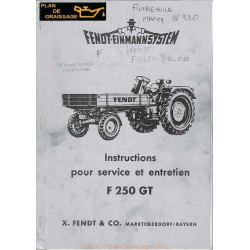 Fendt F 250 Gt Manuel