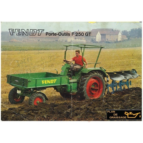 Fendt F 250 Gt Porte Outils