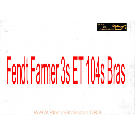 Fendt Farmer 3s Et 104s Bras