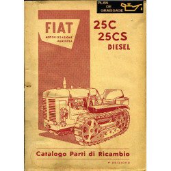 Fiatagri 25c Cs Diesel Vues Eclatees Chenillards
