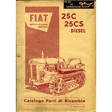 Fiatagri 25c Cs Diesel Vues Eclatees Chenillards