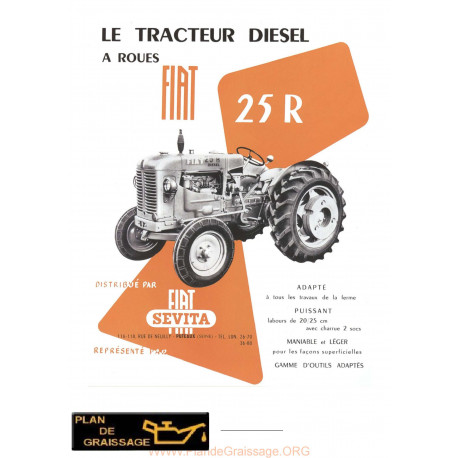 Fiatagri 25r Pub Tracteur