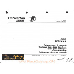 Fiatagri 355 Pieces Chenilles