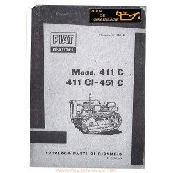 Fiatagri 411c Ci 451c Catalogue Pieces Chenillards