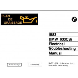 Bmw 633csi E24 Electrical Troubleshooting 1983