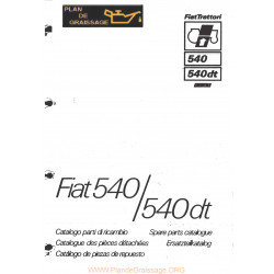 Fiatagri 540 Dt Tracteur