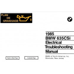 Bmw 635csi E24 Electrical Troubleshooting 1985