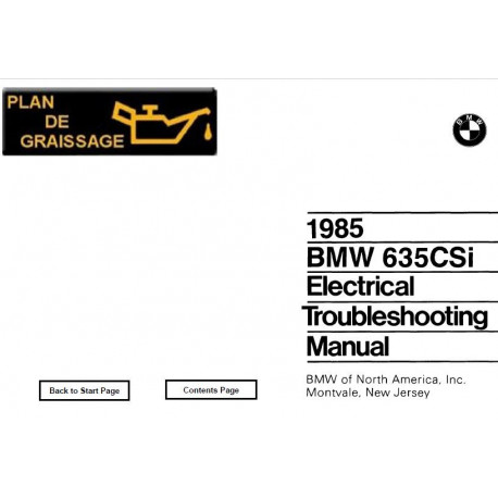 Bmw 635csi E24 Electrical Troubleshooting 1985