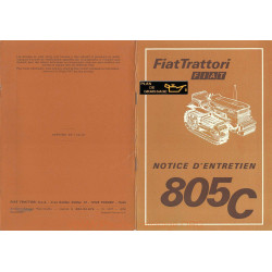 Fiatagri 805c Notice Entretien Chenillards