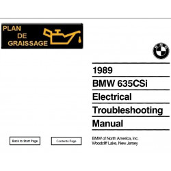Bmw 635csi E24 Electrical Troubleshooting 1989
