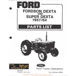 Fordson Dexta 1957 1964