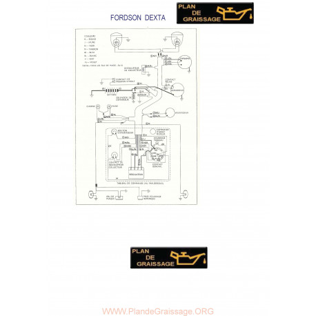 Fordson Dexta Schema Electrique