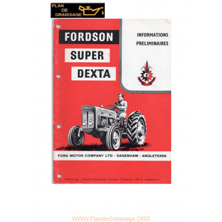 Fordson Super Dexta Info