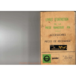 Garnier 836 Presse Ramasseuse