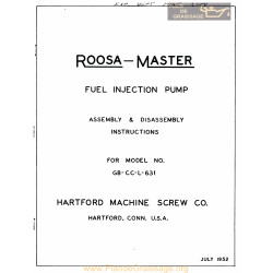 General Roosa Master Gb Cc L 631